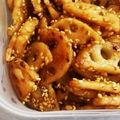 あやちー026's cooksnap of when they made ごぼうとれんこんのコチュジャン炒め.