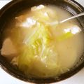 suke123's cooksnap of when they made 簡単♪キャベツと豆腐のスープ.