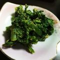 koomee's cooksnap of when they made 春菊のごまきな粉和え.