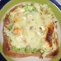 女帝蜂蜜✨料理研究所's cooksnap of when they made 白菜とりんごのハニーチーズトースト.