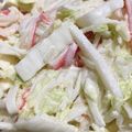 まゆたまごママ's cooksnap of when they made シャキシャキ！　大根とカニカマでサラダ.