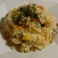 打倒☆えーごの舌's cooksnap of when they made 超簡単！牛乳で作る炊飯器リゾット.