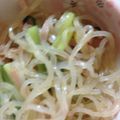 クックZ8J4H4☆'s cooksnap of when they made 春雨サラダ　給食.