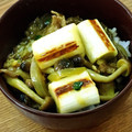 cocomammy_'s cooksnap of when they made 蕎麦だしで作る和風カレー丼.