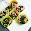 maimaso's cooksnap of when they made お弁当にも★ほうれん草×ウィンナー炒め.