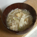 サーフブレイド's cooksnap of when they made ✿えのき☆お揚げ★葱たっぷりの味噌汁✿.
