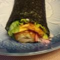 sukennya's cooksnap of when they made 縁起よし！百年ちくわで恵方巻.