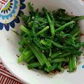 カバゴン's cooksnap of when they made めっさ簡単　からし菜お浸し(ふりかけ).