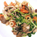 cheepe's cooksnap of when they made ささっと☆豆苗と豚肉のさっぱり炒め.