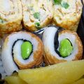 みにまめ's cooksnap of when they made お弁当に♪◎ちくわと枝豆のクルクル◎.