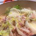 さとさとさん's cooksnap of when they made 白菜とベーコンのミルフィーユ鍋.