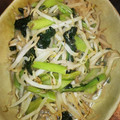 eユキさん's cooksnap of when they made ５分で完成☆小松菜ともやしの炒め物 節約.