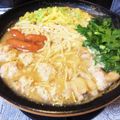 ktamu2's cooksnap of when they made 隠し味はマヨネーズ♪きのこと鶏団子味噌鍋.