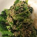 クックLYYTIX☆'s cooksnap of when they made ◆糖尿病のおかず◆小松菜のおひたし.