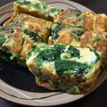 ポメちょん's cooksnap of when they made ほうれん草とチーズのたまご焼き.