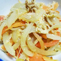 めぐみちゃ's cooksnap of when they made 人参＊玉ねぎ＊シーチキンのふんわり卵とじ.
