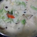 まゆゆんのママ's cooksnap of when they made 鶏団子と白菜のクリーム煮.