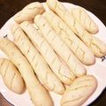 こう2's cooksnap of when they made もちもち＊HMでごまチーズスティックパン.