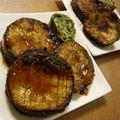 BiwacoJune's cooksnap of when they made とろとろ米茄子の肉厚ステーキ.