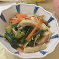ゆーこリン♡'s cooksnap of when they made 簡単副菜！小松菜、人参、えのきパパッと煮.