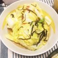 なるちゃんん's cooksnap of when they made お手軽漬物♡にんにく風味の白菜の漬物.