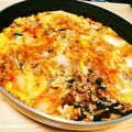 あをきー's cooksnap of when they made ■卵でまろやか旨い！豚肉とキムチの卵とじ.