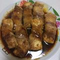 ♪チビ♪'s cooksnap of when they made 簡単！豆腐の肉巻き〜ヘルシーなのに満腹.
