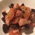 Yokchina's cooksnap of when they made ビーツ、オレンジ、ゴートチーズのサラダ.