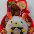 かちゃぴよん♬'s cooksnap of when they made ＊キャラ弁＊　うさぎちゃんおにぎり♡.