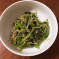 kenjingoo's cooksnap of when they made 3分作り置き！小松菜とおじゃこの簡単炒め.