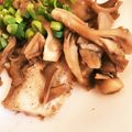 myumyuシンバ's cooksnap of when they made めかじきのソテー*きのこバターポン酢*.