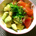 広野のタイタン's cooksnap of when they made マグロとアボカドのお丼.
