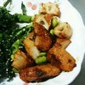 なおころピッコロ's cooksnap of when they made 時短簡単☆パパのおつまみマヨキム竹輪豆♪.