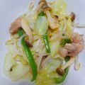 SoraｰRyu's cooksnap of when they made 鶏肉とキャベツの塩炒め.