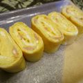 ジョングレ's cooksnap of when they made チーズとベーコンの卵焼き.