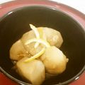 ｅｋ４'s cooksnap of when they made すだち風味・里芋の味噌煮.