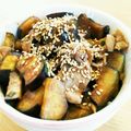 はるこ♡'s cooksnap of when they made 中華風☆さっぱり豚ナス丼.