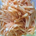 やんしゅ's cooksnap of when they made 大根のチョジャン(韓国酢味噌)ナムル.