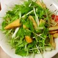 ももちゃんパンダ's cooksnap of when they made 水菜とちりめん山椒のサラダ.