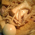 ナマケボン's cooksnap of when they made 厚揚げ☆まいたけ☆うずらちゃんの煮物.