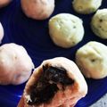 じゅーに's cooksnap of when they made 紅白饅頭。.