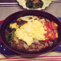 クック2POCNE☆'s cooksnap of when they made 絶品鍋 トマトと卵の彩りうどんすき.