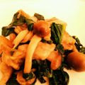 amgdkw's cooksnap of when they made ほうれん草と豚肉炒め.