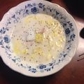 な723's cooksnap of when they made 白菜とベーコンのとろ～りミルクスープ.