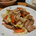 ばく★ちく's cooksnap of when they made キャベツと豚肉のバタぽん炒め.
