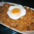 上野食堂's cooksnap of when they made 簡単♪主婦ランチ☆焼肉のたれチャーハン.