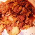 肉じゃがマヨネーズ's cooksnap of when they made 簡単♪にんにく醤油♡豚肉×キャベツ炒め.