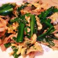 肉じゃがマヨネーズ's cooksnap of when they made 簡単～♪豚ニラ卵炒め.