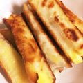 りゅじたろうママ's cooksnap of when they made 餃子の皮で★超簡単なスイートポテトパイ?.