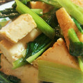 セイリク's cooksnap of when they made 小松菜と厚揚げの中華炒め.
